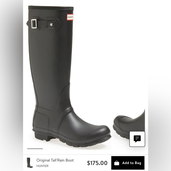 Hunter original black rain boot - Picture 2 of 8